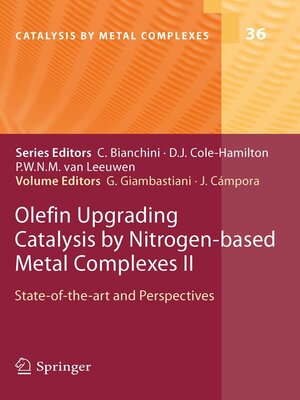cover image of Olefin Upgrading Catalysis by Nitrogen-based Metal Complexes II